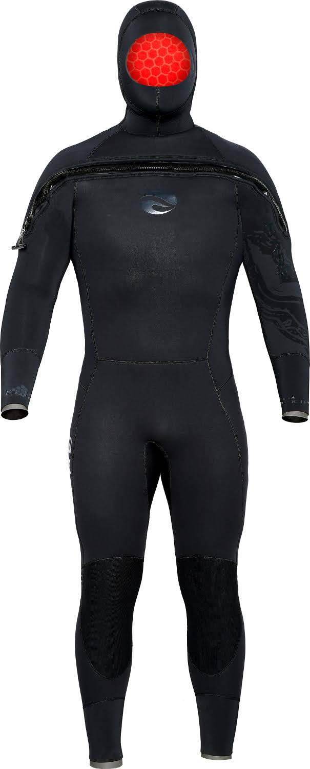 8/7mm Ultra Hooded Semi-Dry Suit D729