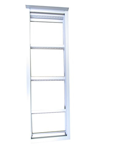 Anodized Aluminum 4 Step Flat Front Ladder Capacity 300lbs M548
