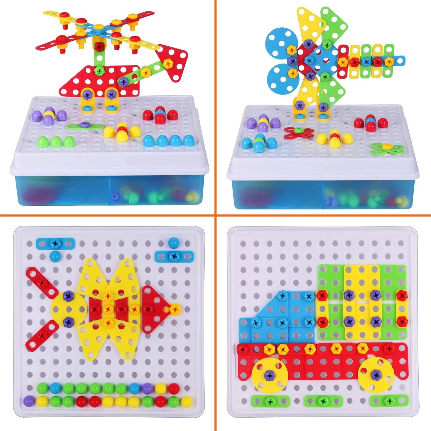 223 Pieces STEM Building Block Toys W88735