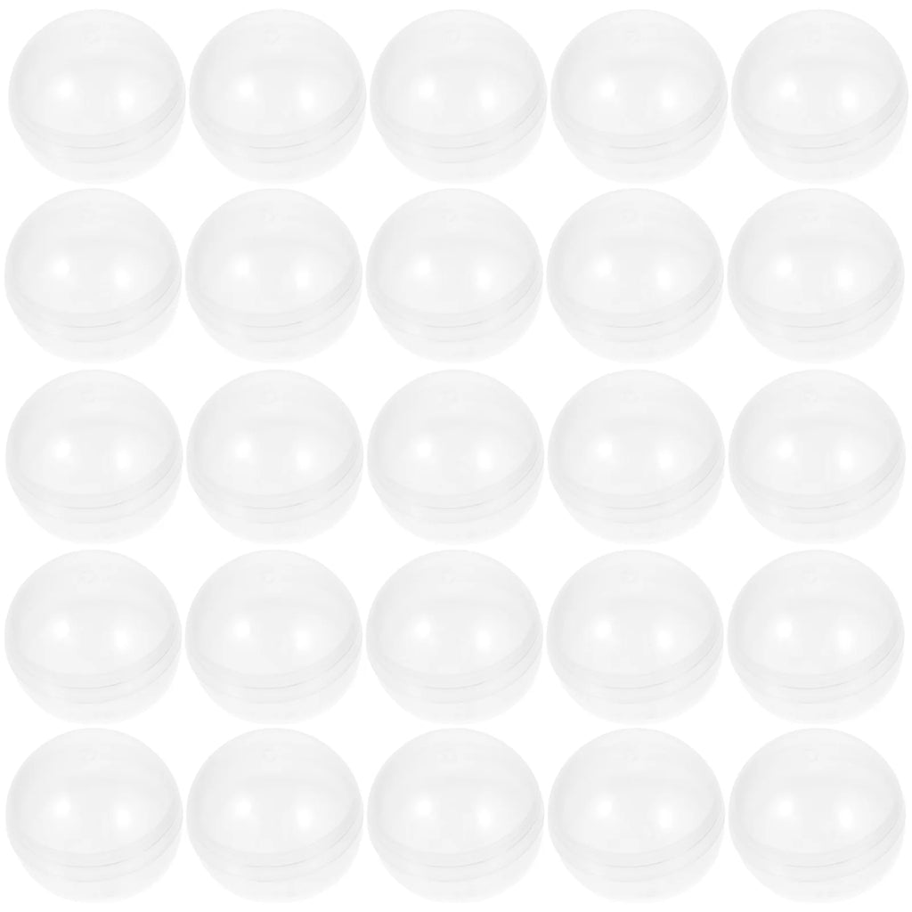 50pcs Plastic Transparent Fillable Grab Balls J720