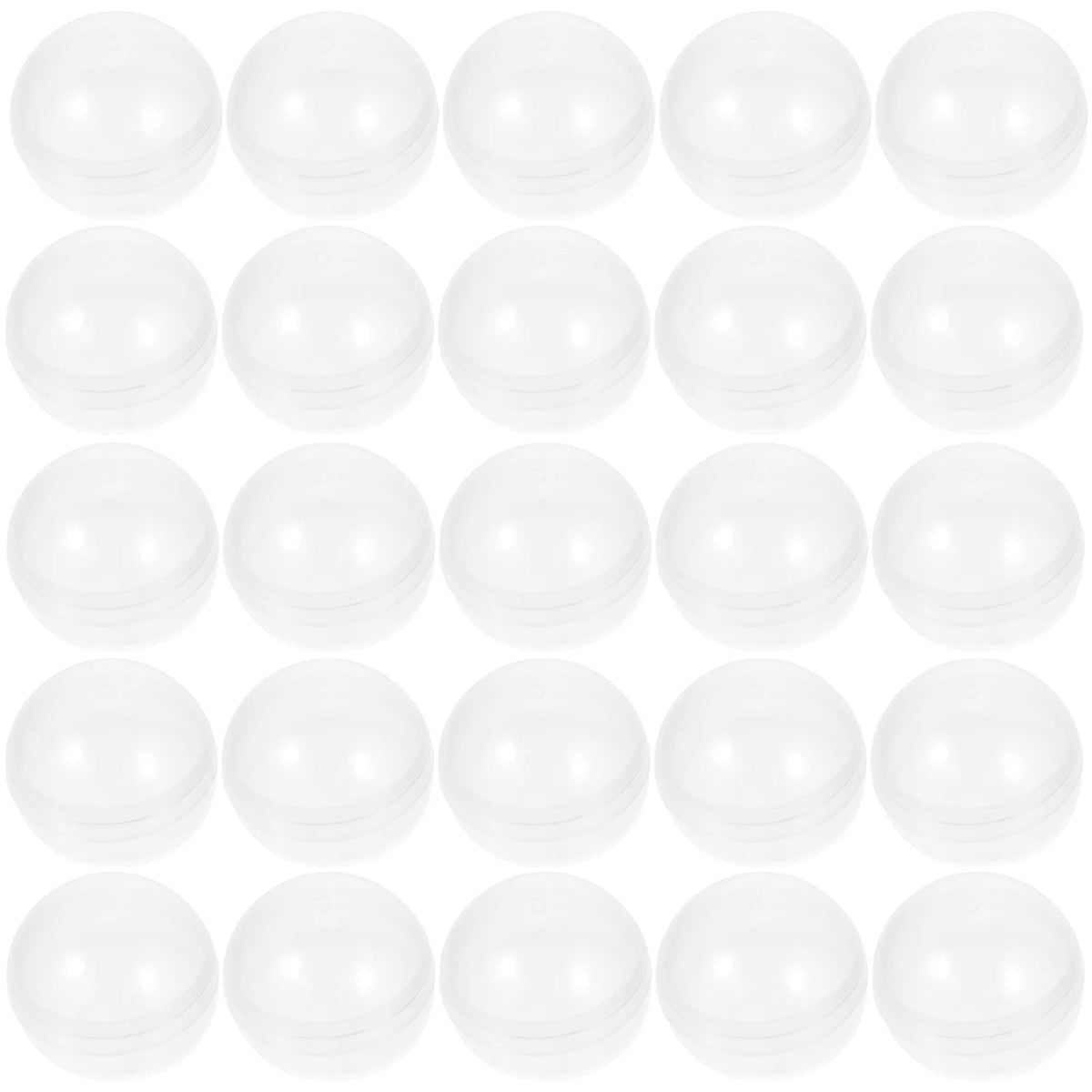 50pcs Plastic Transparent Fillable Grab Balls J720