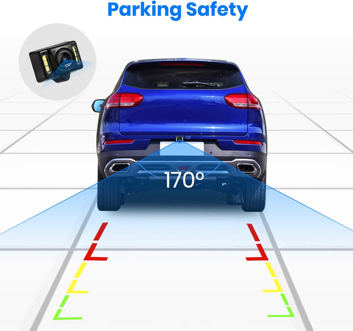 Wireless Backup Camera with Rear View Mirror Monitor S638318