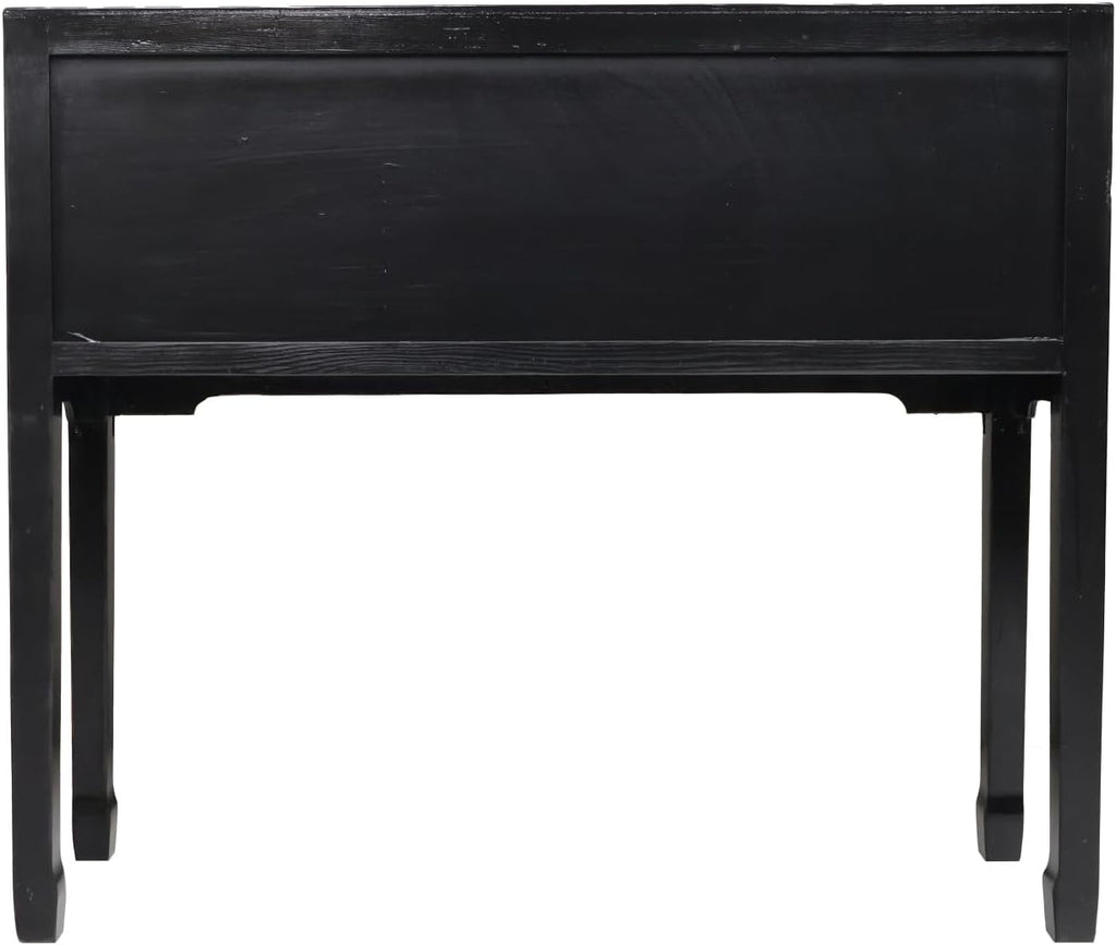 Black Lacquer Console Table J99216
