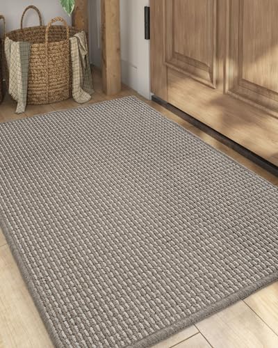 Black Non-Slip Door Mat 24"x36" Z673053
