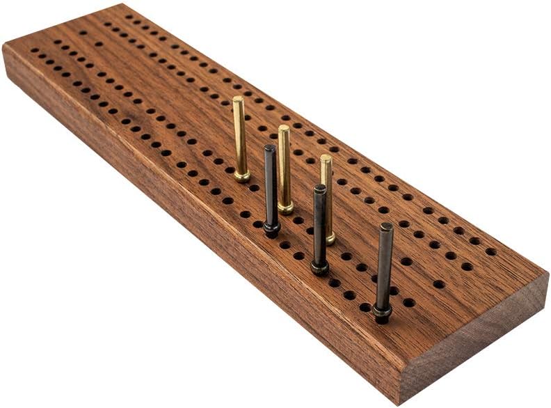 Classic Domino Set with Black Walnut Case 28 Double-Six Dominoes S894102