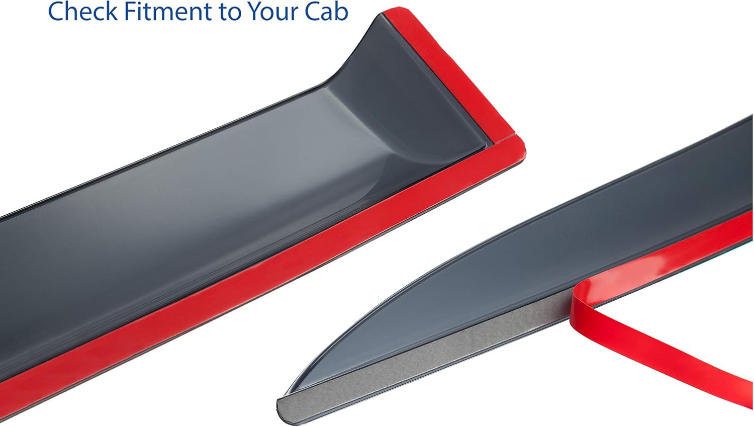 Shatterproof Tape-on Window Deflectors 4 pcs O590398