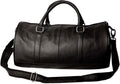 Genuine Leather Duffle Bag 18" Travel Gym Bag H2734