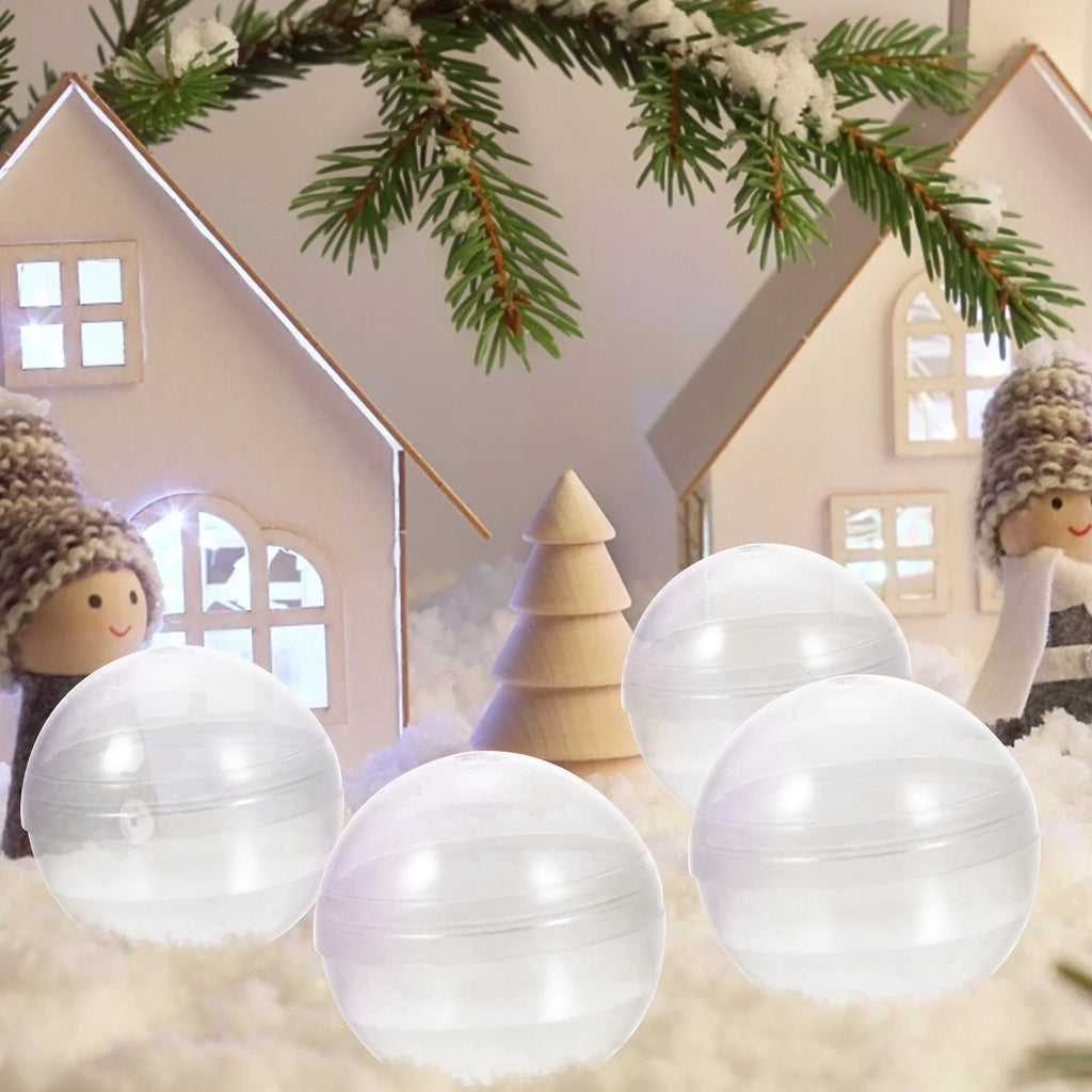 50pcs Plastic Transparent Fillable Grab Balls J720