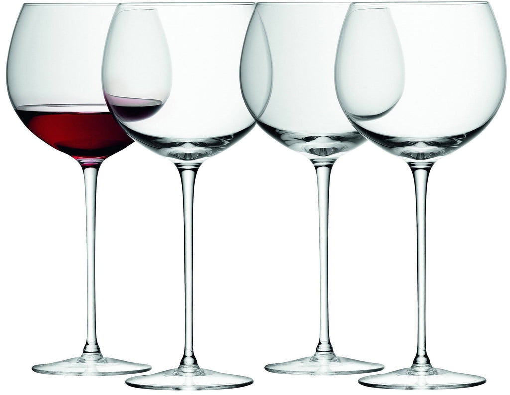 Wine Balloon Glass, Clear (Pack of 4) U8107