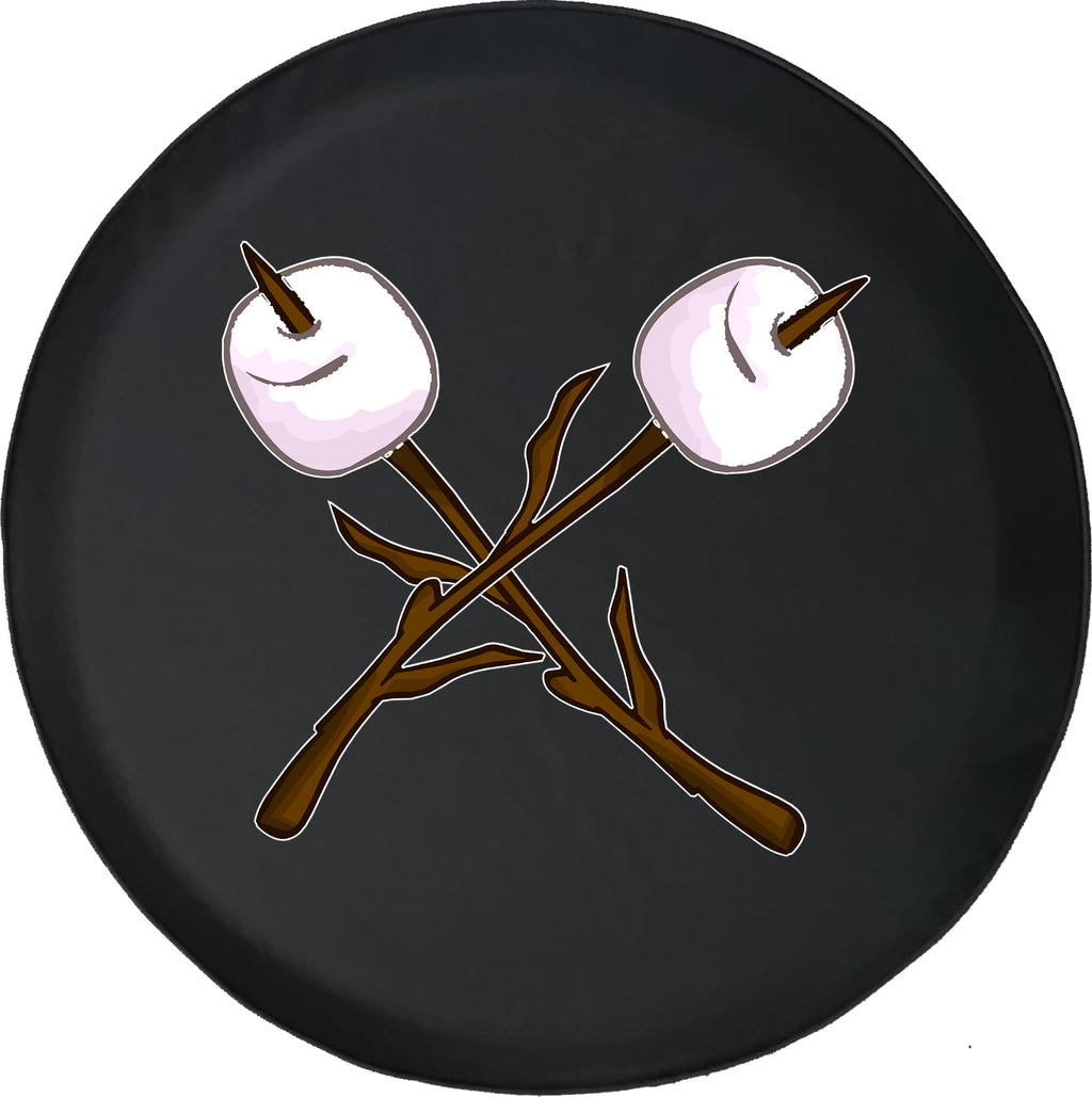 Black 28 Inch Tire Covers L1699