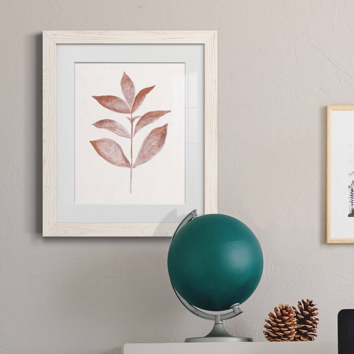 Framed Print 31X44 Grey J70988