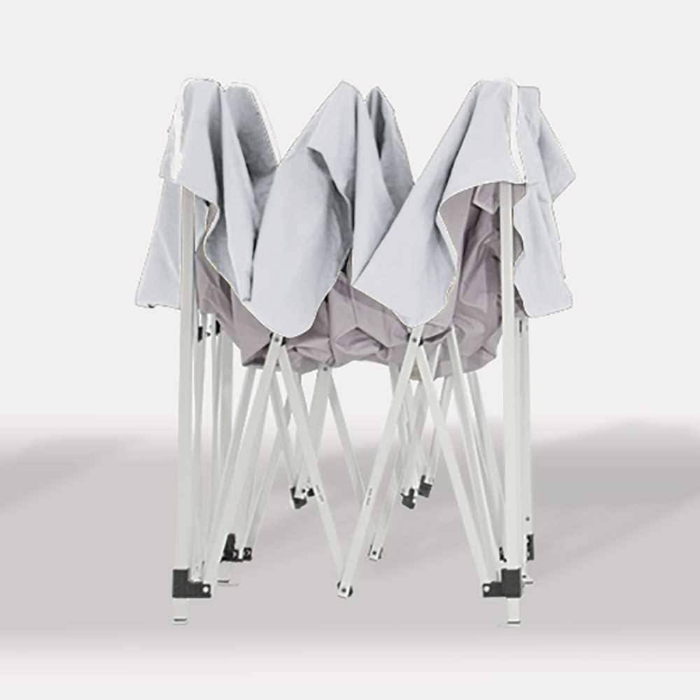 White Angled Leg Instant Canopy Tent Shelter O35882