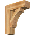 8x22W x 24x22D x 28x22H Imperial Block Rough Sawn Bracket w/ Offset Brace Y770691