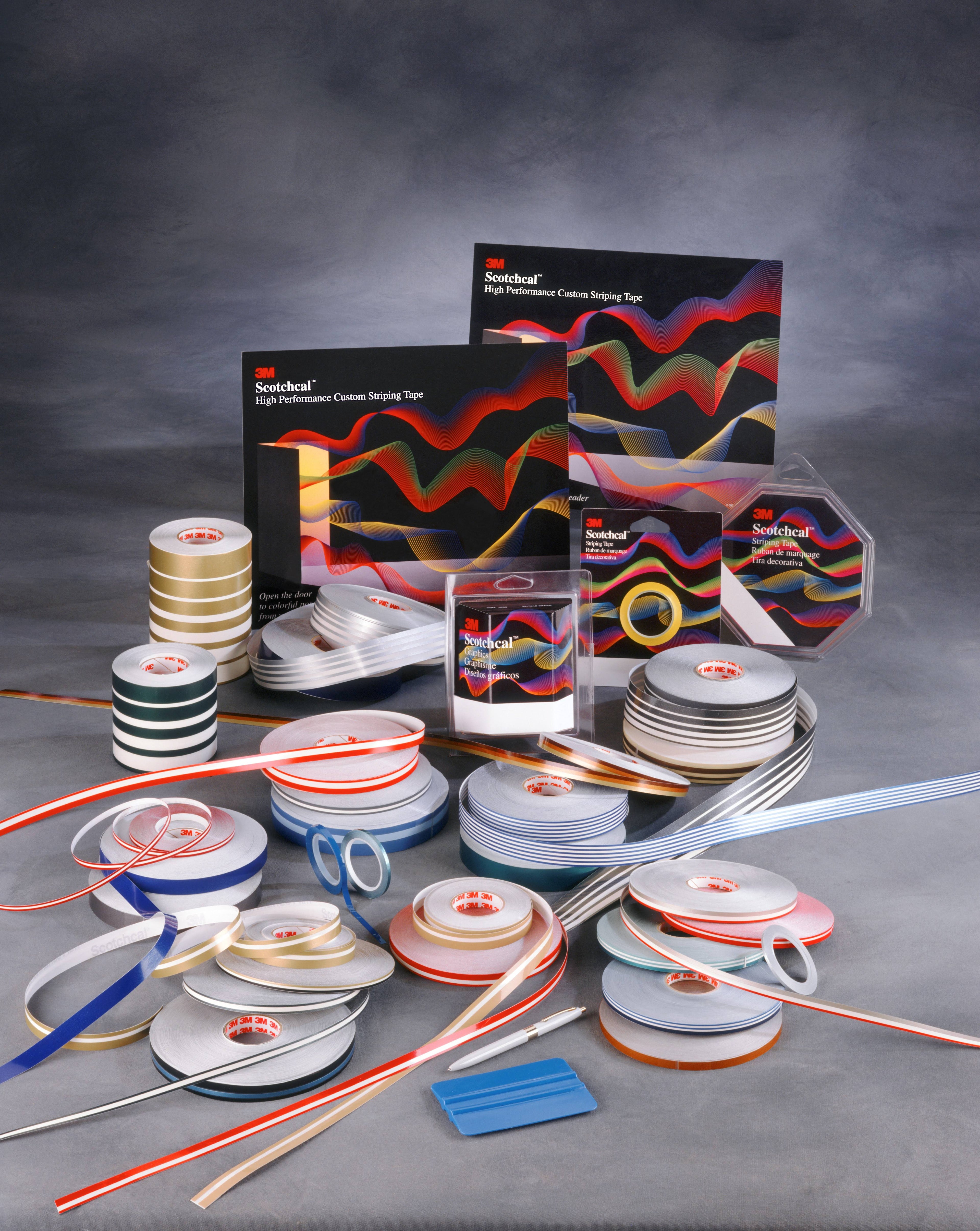 Dark Red 2 in x 150 ft Striping Tape T31488