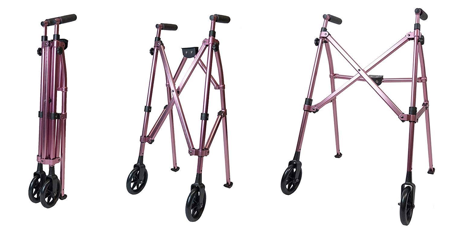 Lightweight Folding Height Adjustable Walker K35934
