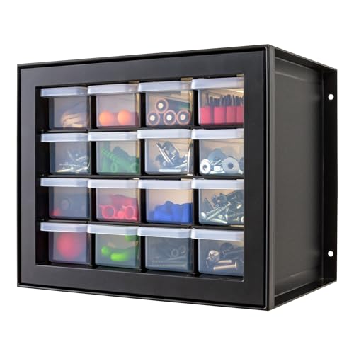 44-Drawer Black Hardware Storage Cabinet R962208