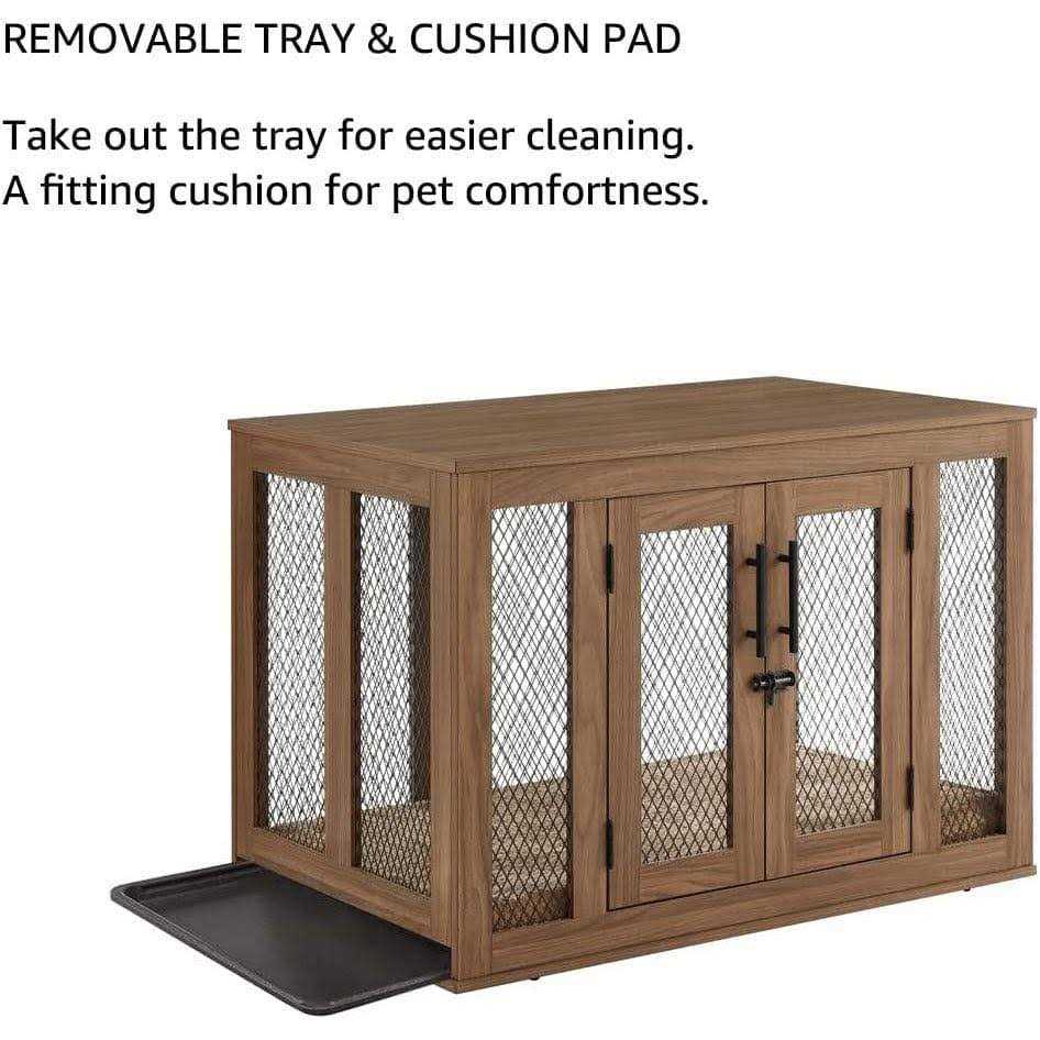 Furniture Style Dog Crate with Tray T9620