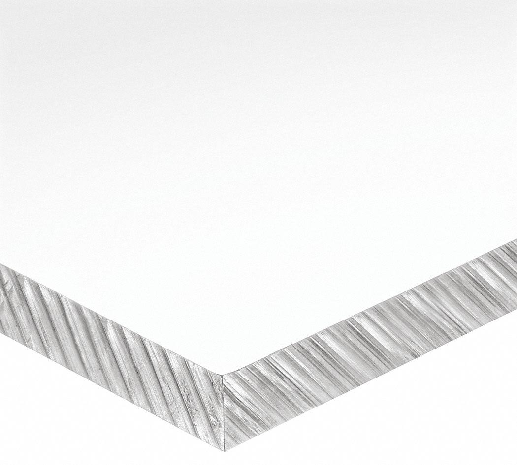 Polycarbonate Plastic Bar 3/8x22 Thick x 6x22 B2957