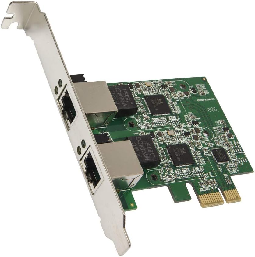 2.5 Gigabit Ethernet PCI-E Network Card RJ45 LAN Adapter Low Profile Bracket Pack of 2 G55038