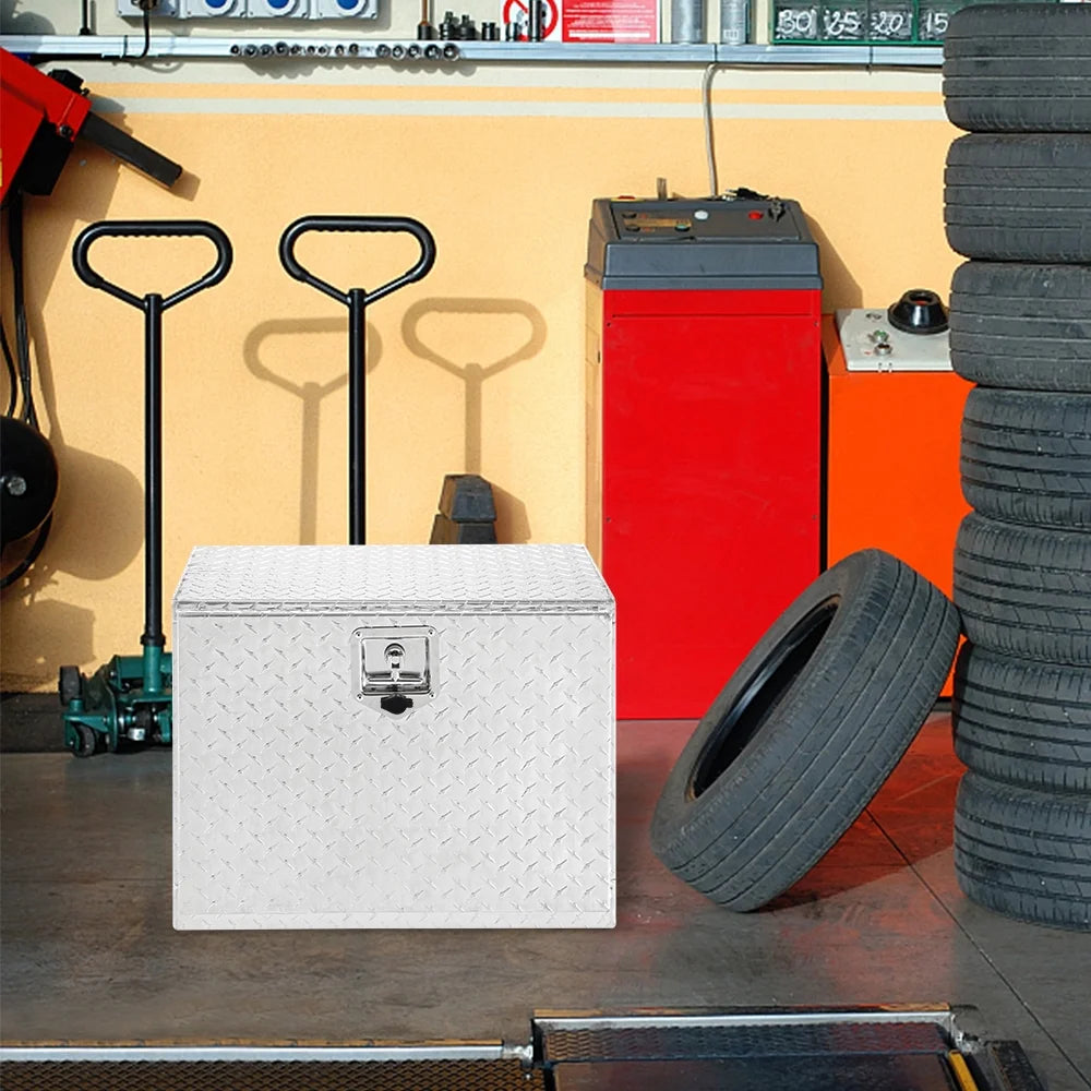 24" Aluminum Truck Tool Box with Lock N323164