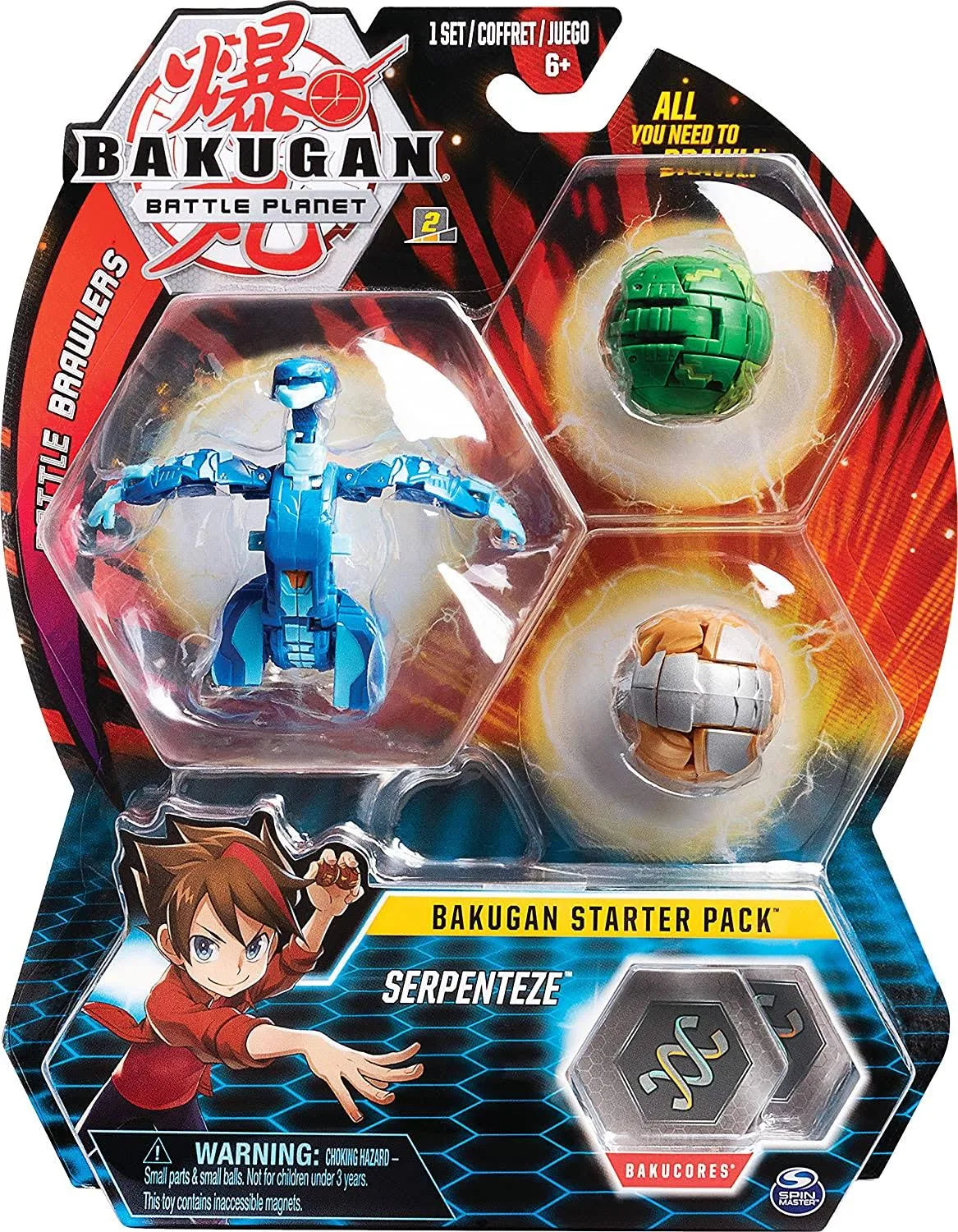 Bakugan Starter 3 Pack Toys E297