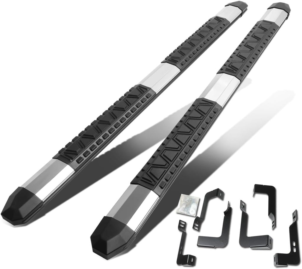 Polished Chrome Aluminum Side Step Nerf Bar Running Board I244228