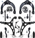 16pc Front End Suspension Kit with 2 Wheel Bearing Hubs 4 Control Arms 4 Tie Rods 2 Sway Bars 2 Ball Joints 2 Boots W8722