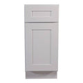 White Base Cabinet 1-Door with 1-Drawer M92789