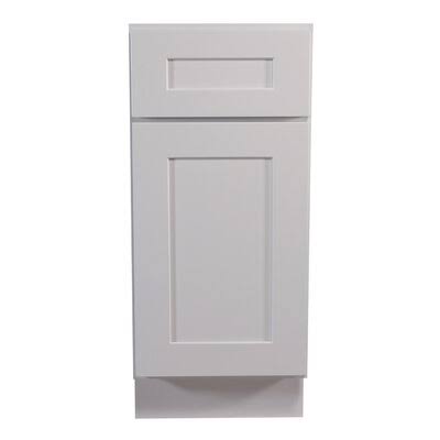 White Base Cabinet 1-Door with 1-Drawer M92789