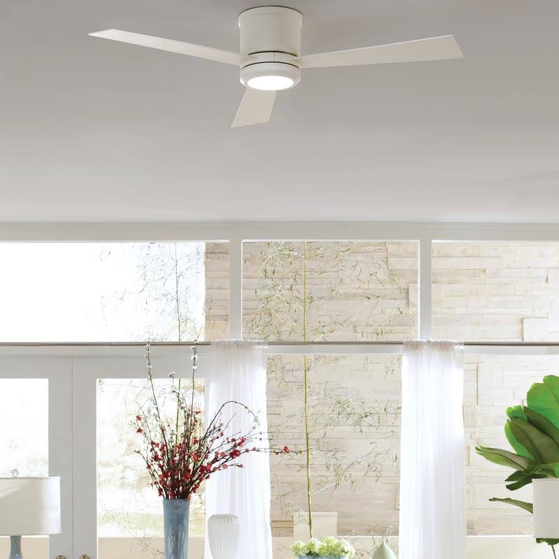Matte White Ceiling Fan T149