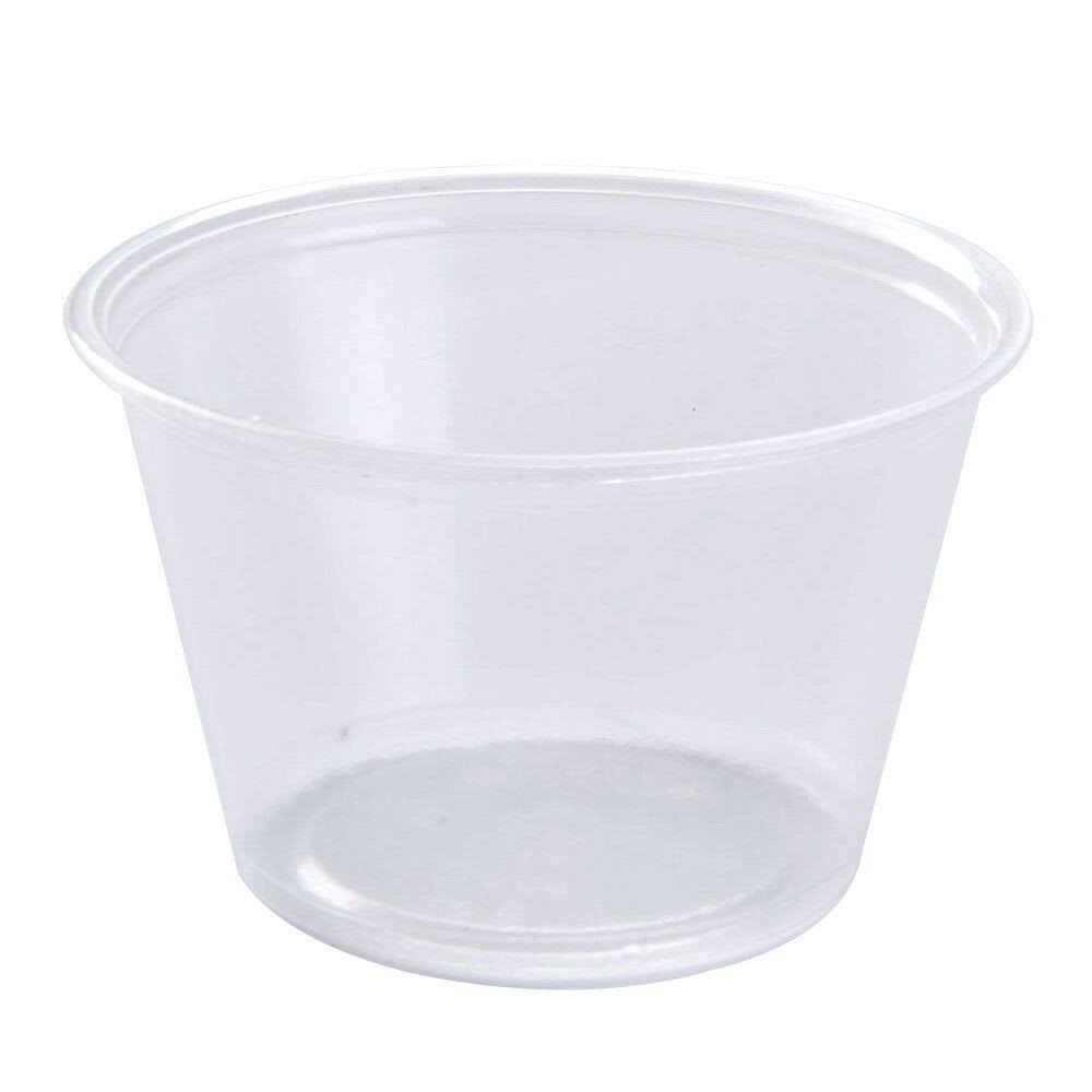 Clear 4 oz Polypropylene Souffle Cup L7044