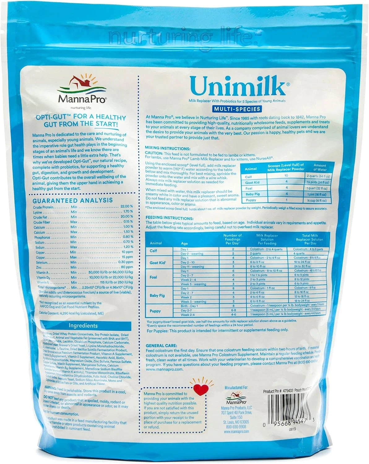 3.5 lb Unimilk F2941
