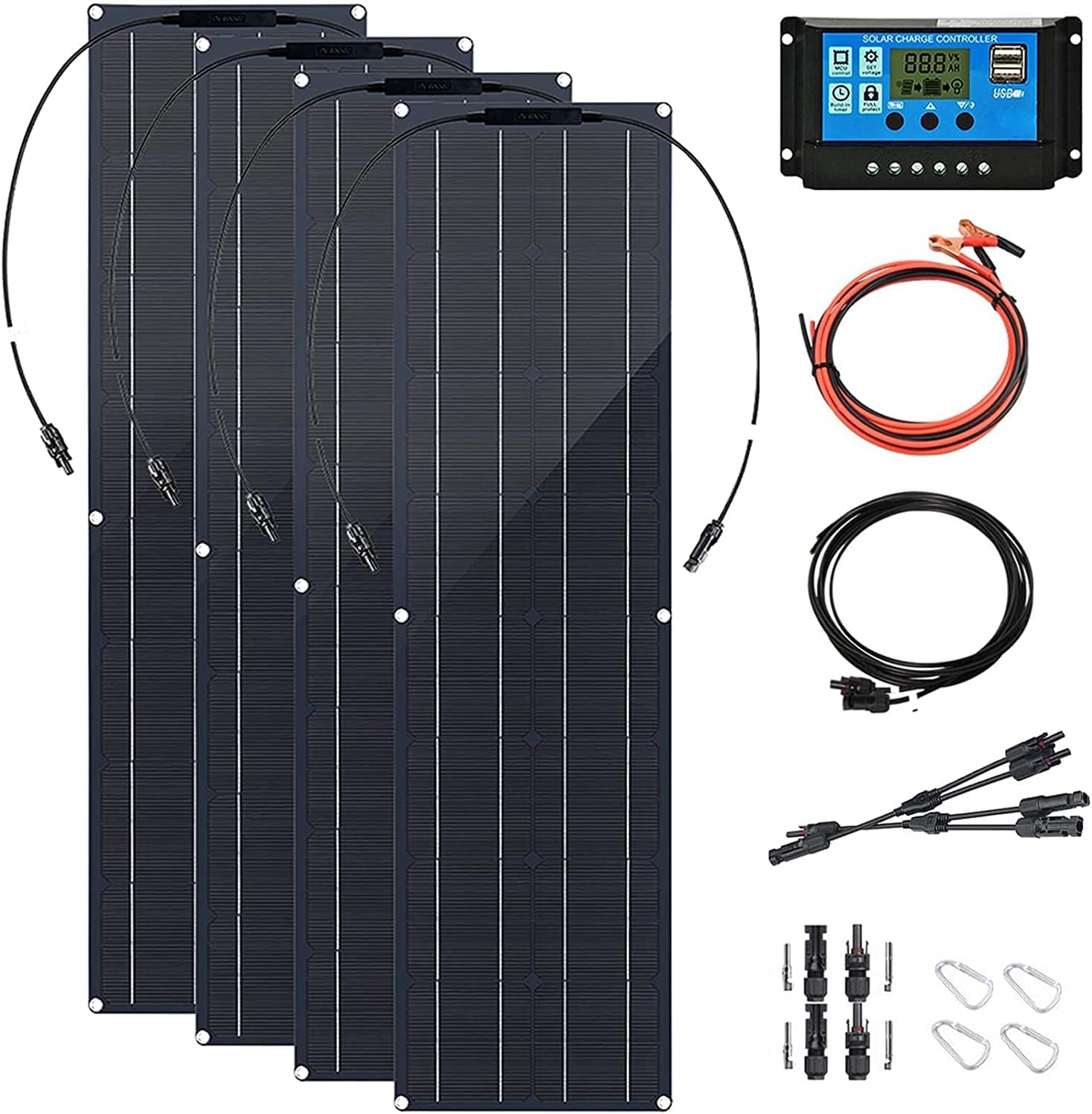 400 Watt Flexible Monocrystalline Bendable Solar Panel K1703