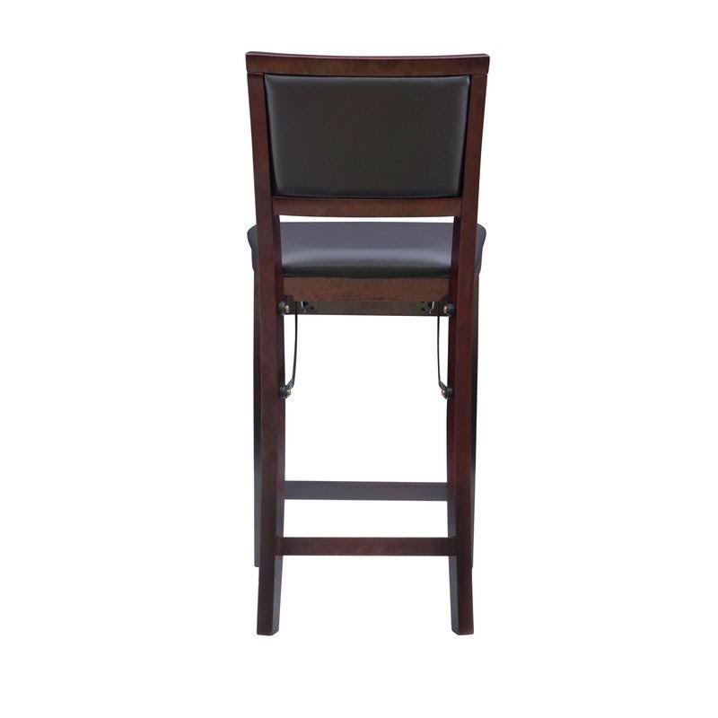 Dark Brown Folding Counter Stool F89610