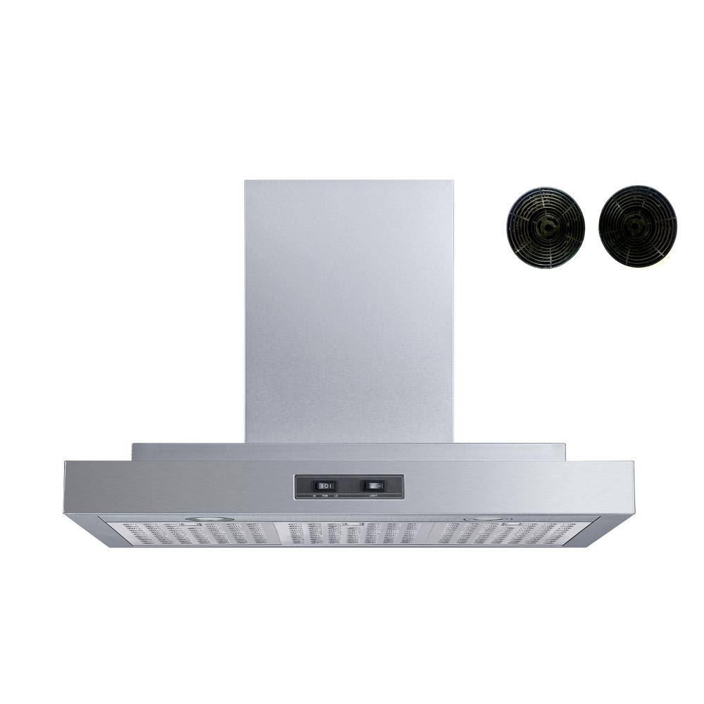 30 in. Convertible Wall Mount Range Hood in Stainless Steel F7121