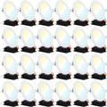 24 Pack 4 Inch Ultra Thin LED Recessed Ceiling Lights, 5000K Daylight, Dimmable 10W, 650 LM X977