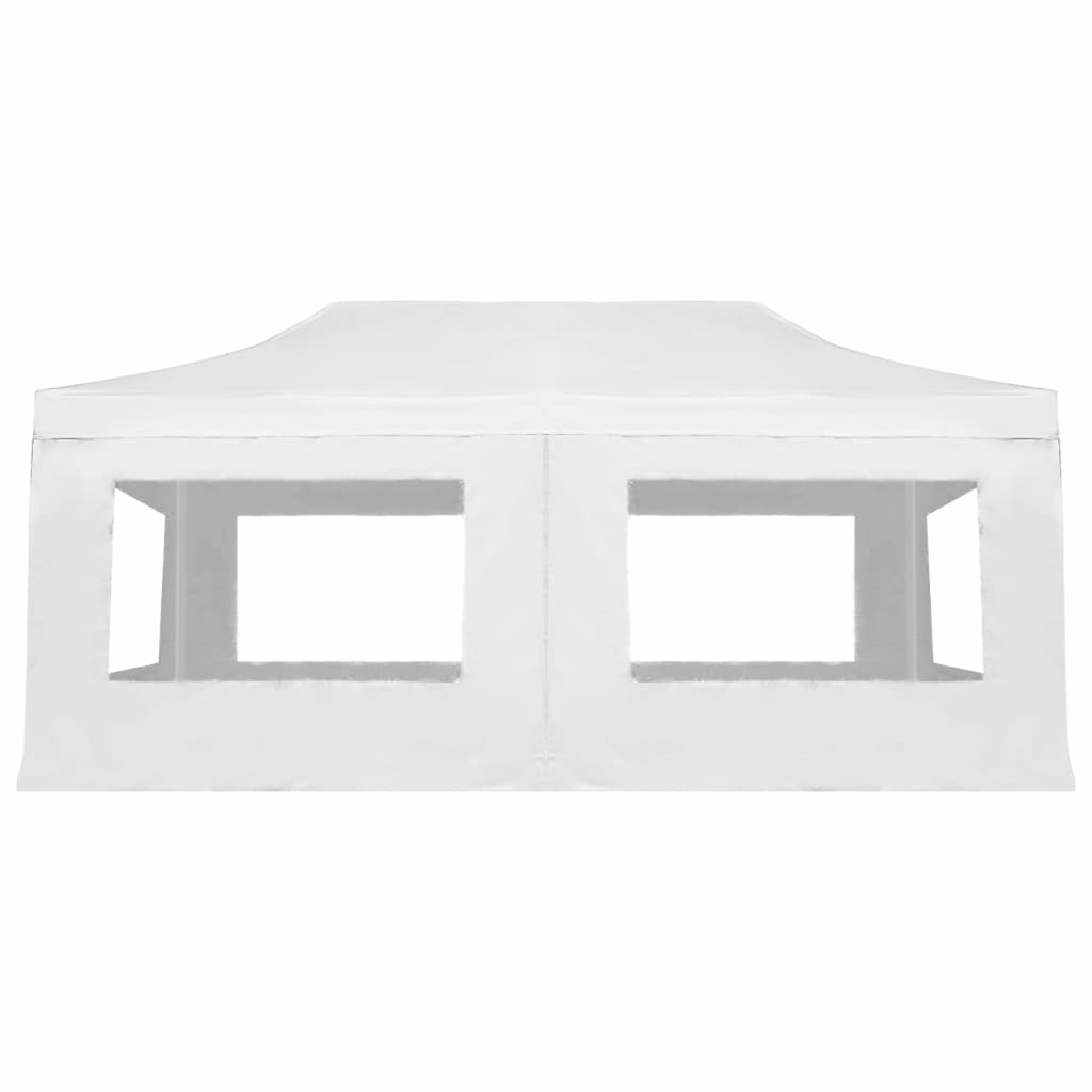 White Aluminium Folding Party Tent with Walls Q75577
