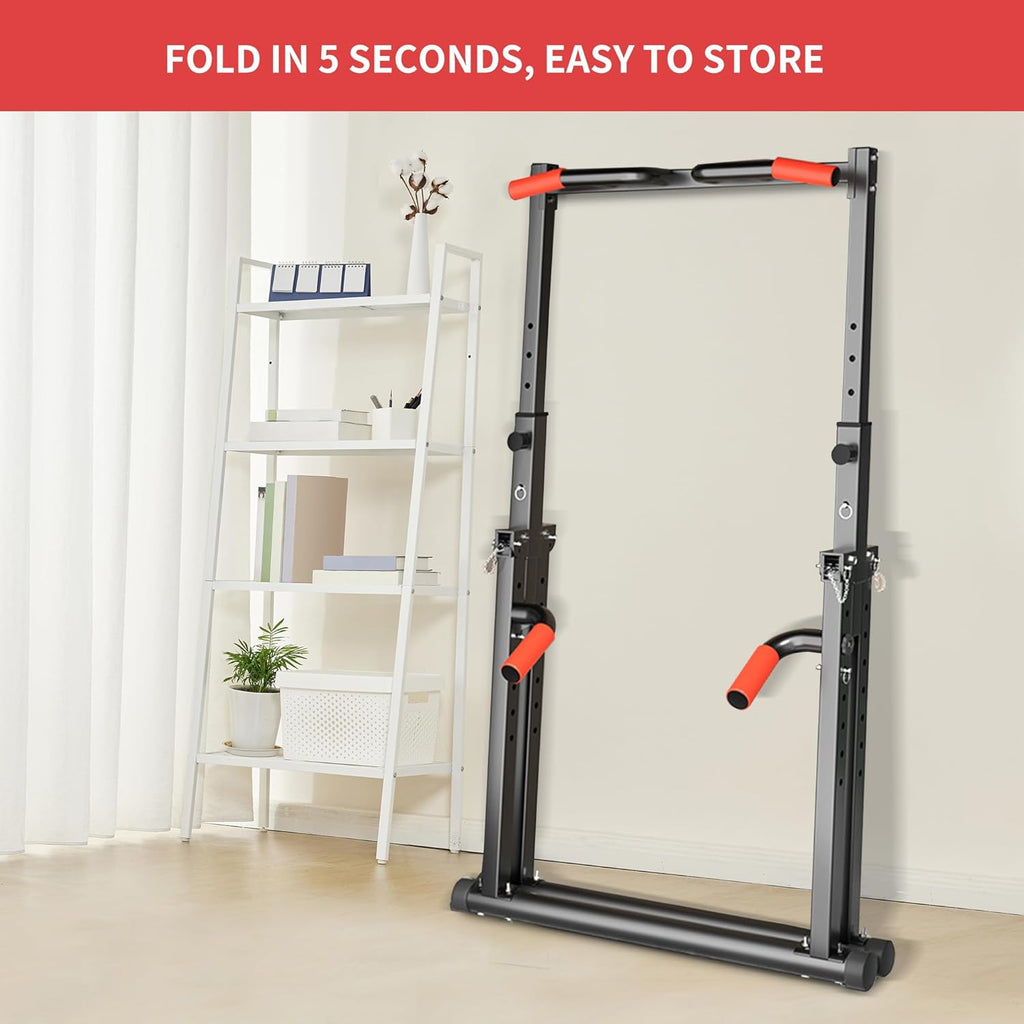 Foldable Power Tower Dip Bar D223