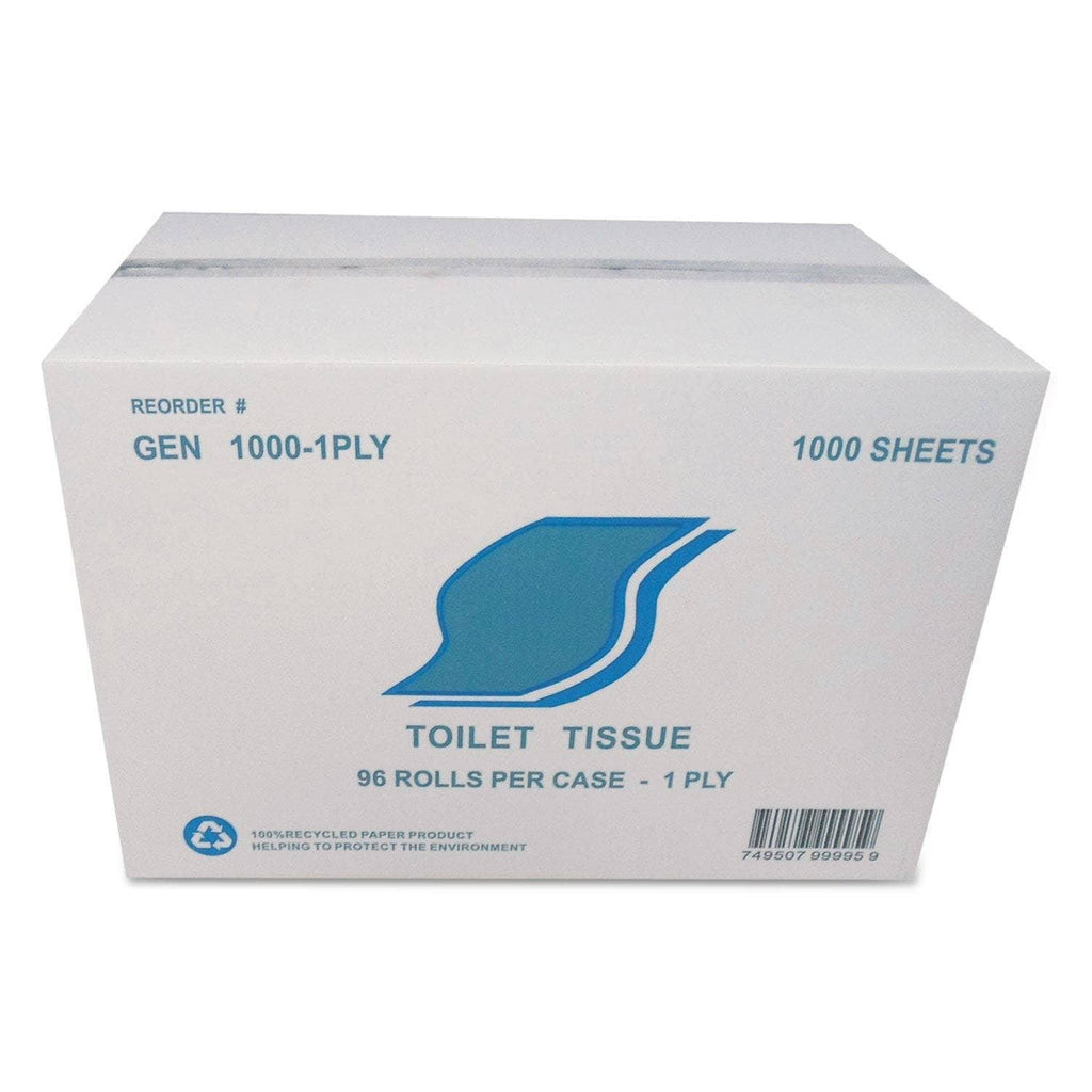 1-Ply Bath Tissue 1000 Sheets/Roll 96/Carton L8854