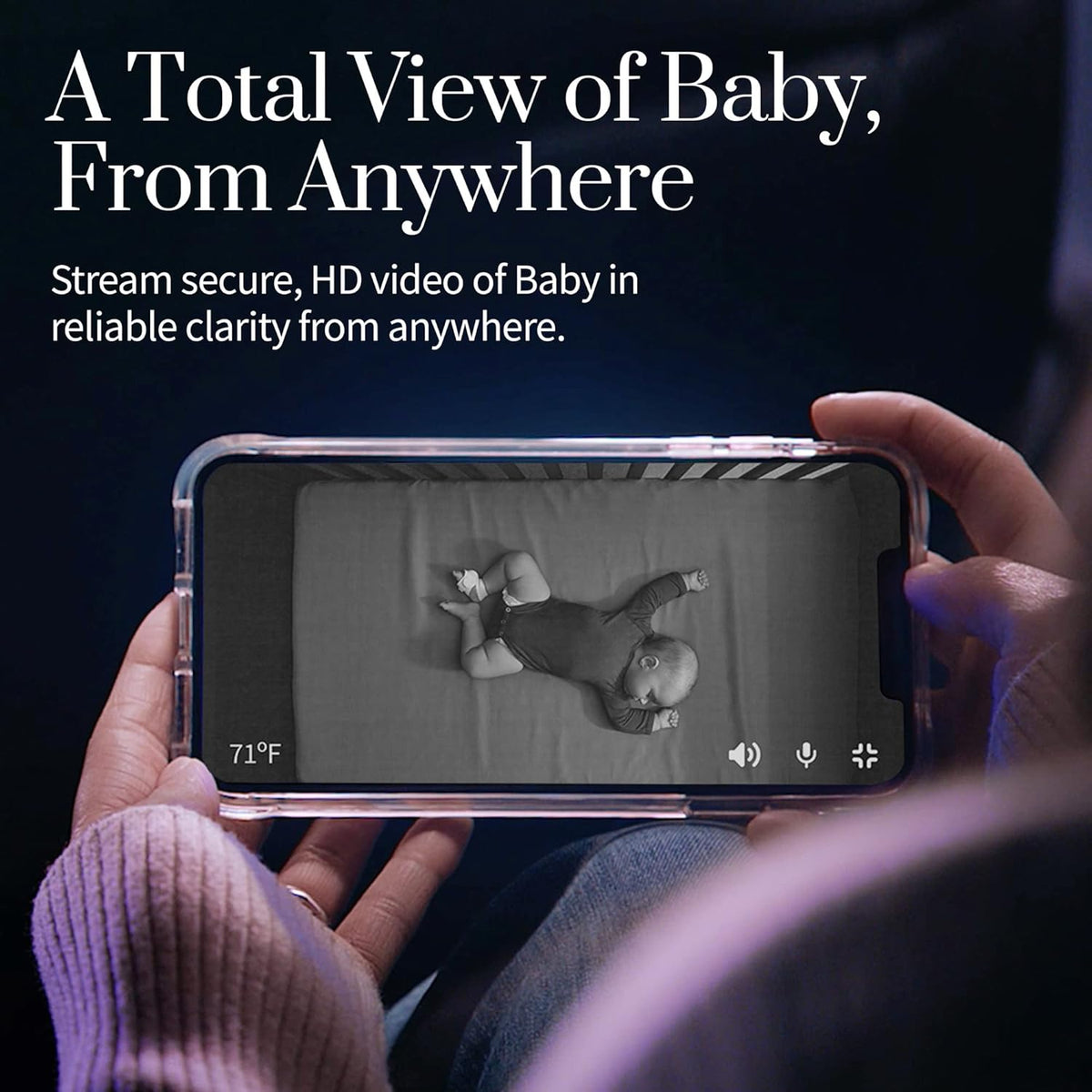 Baby Monitor with Night Vision and Audio S2076