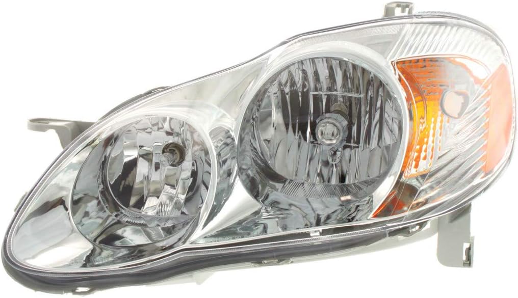 Headlight Assembly for Toyota Corolla 2003 2004 Driver Side Z537682
