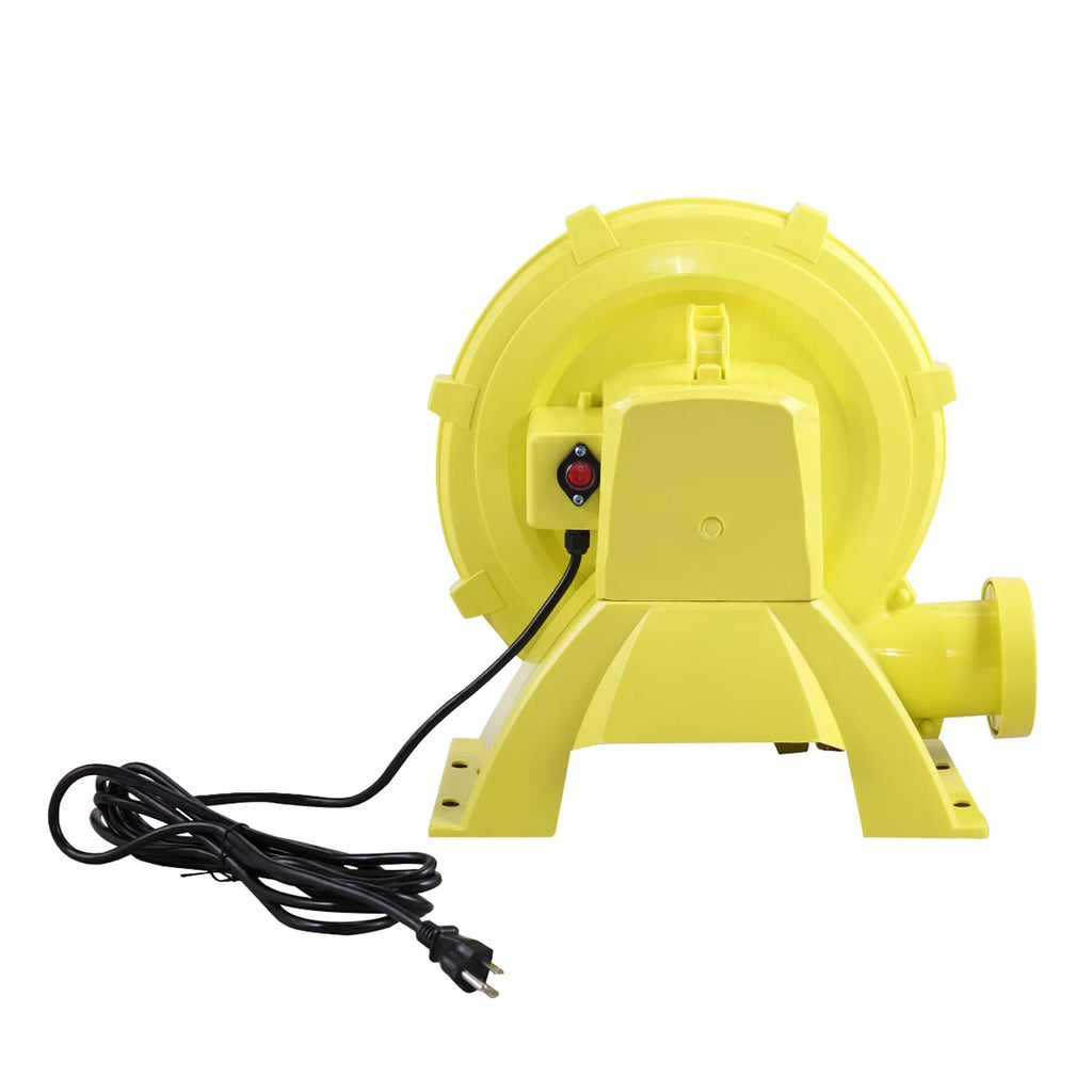 950W Electric Air Blower for Inflatable House, Yellow and Green O22160