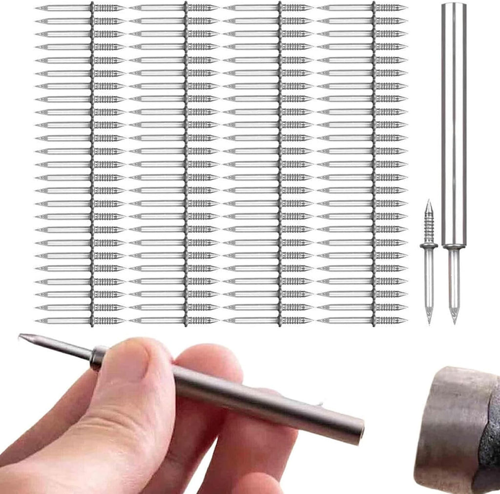 202pcs Double Head Skirting Thread Nails B96303