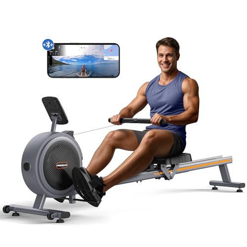 Compact Rowing Machine with 350LBS Loading Capacity E7742