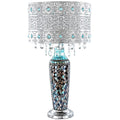 Turquoise Crystal Table Lamp K629276