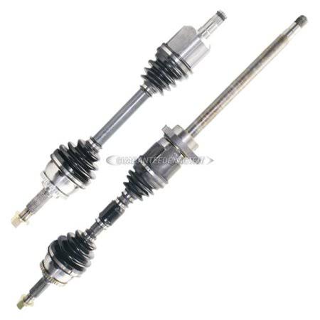 Pair Front CV Axle Shaft S988