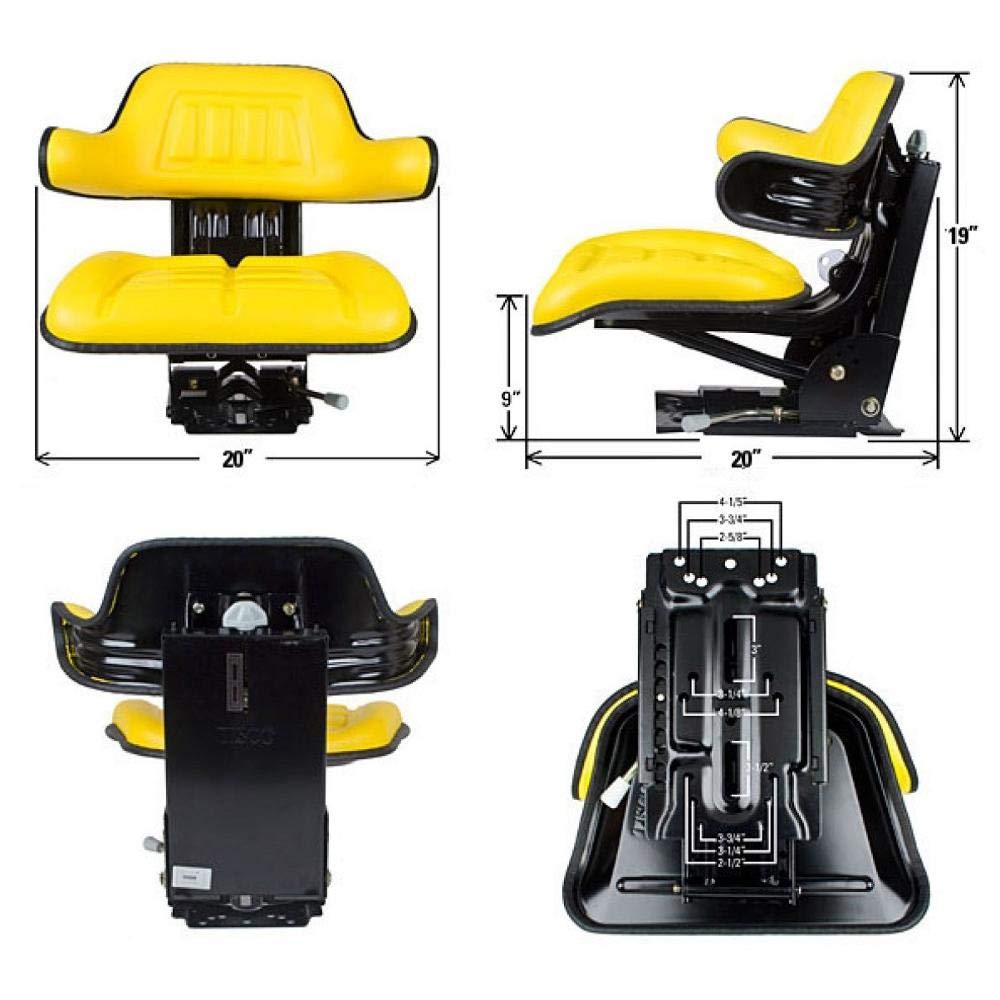 Yellow Wrap Around Seat with Arms E62011