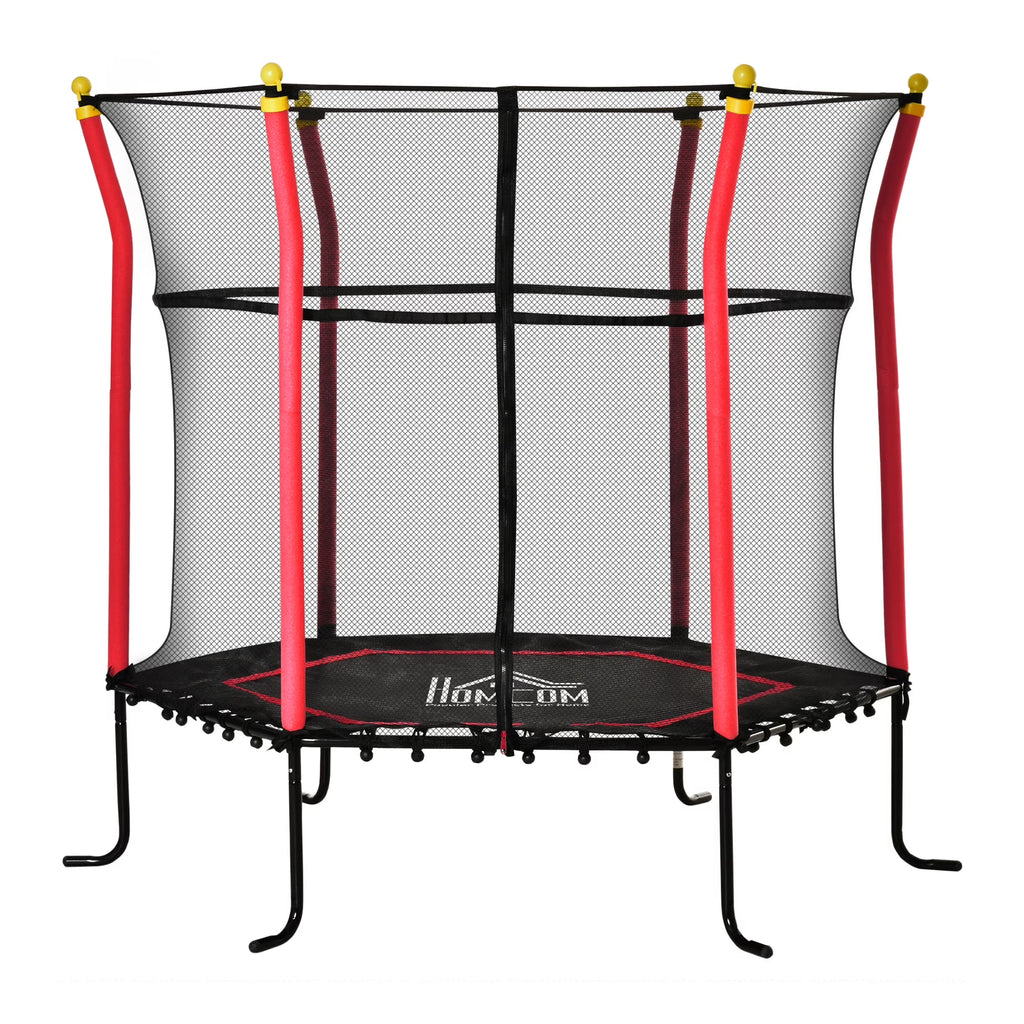 Red Kids Trampoline with Net B430610