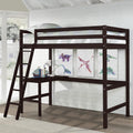 Twin Loft Bed, White L614