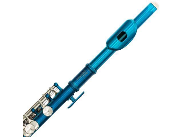 Sky Blue Lacquer C Piccolo with Nickel Keys and Deluxe Case C4801